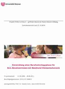 Zwischenbericht Cover